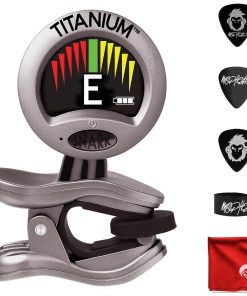 Afinador cromático Snark ST-8T Recargable de Titanio Súper