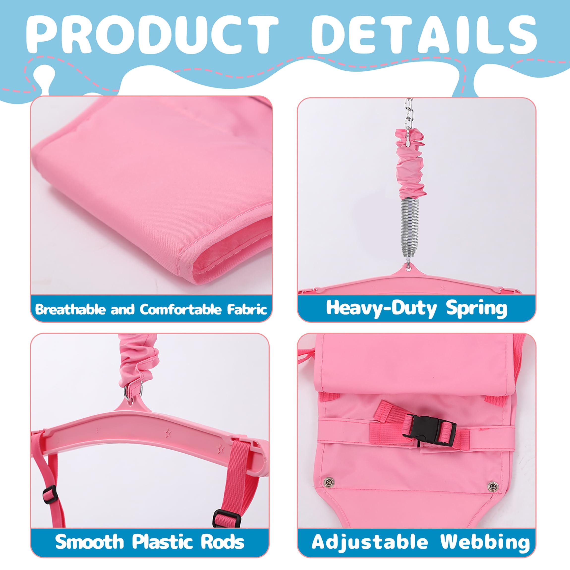 2 en 1 Columpio de Bebé - Saltador, Set de Columpio para - Imagen 4