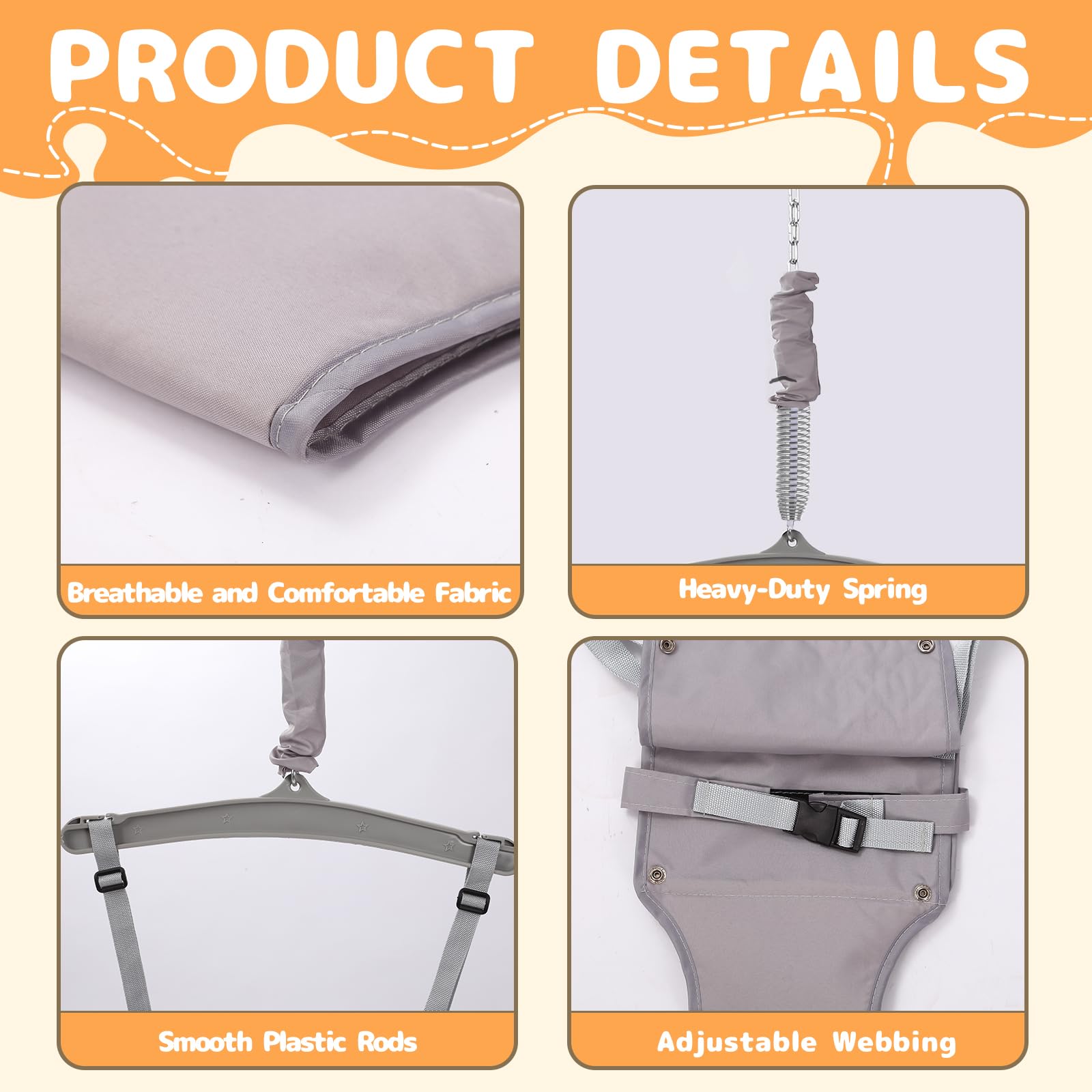 Set de Columpio 2 en 1 para Niños - Jumper, Columpio para - Imagen 3