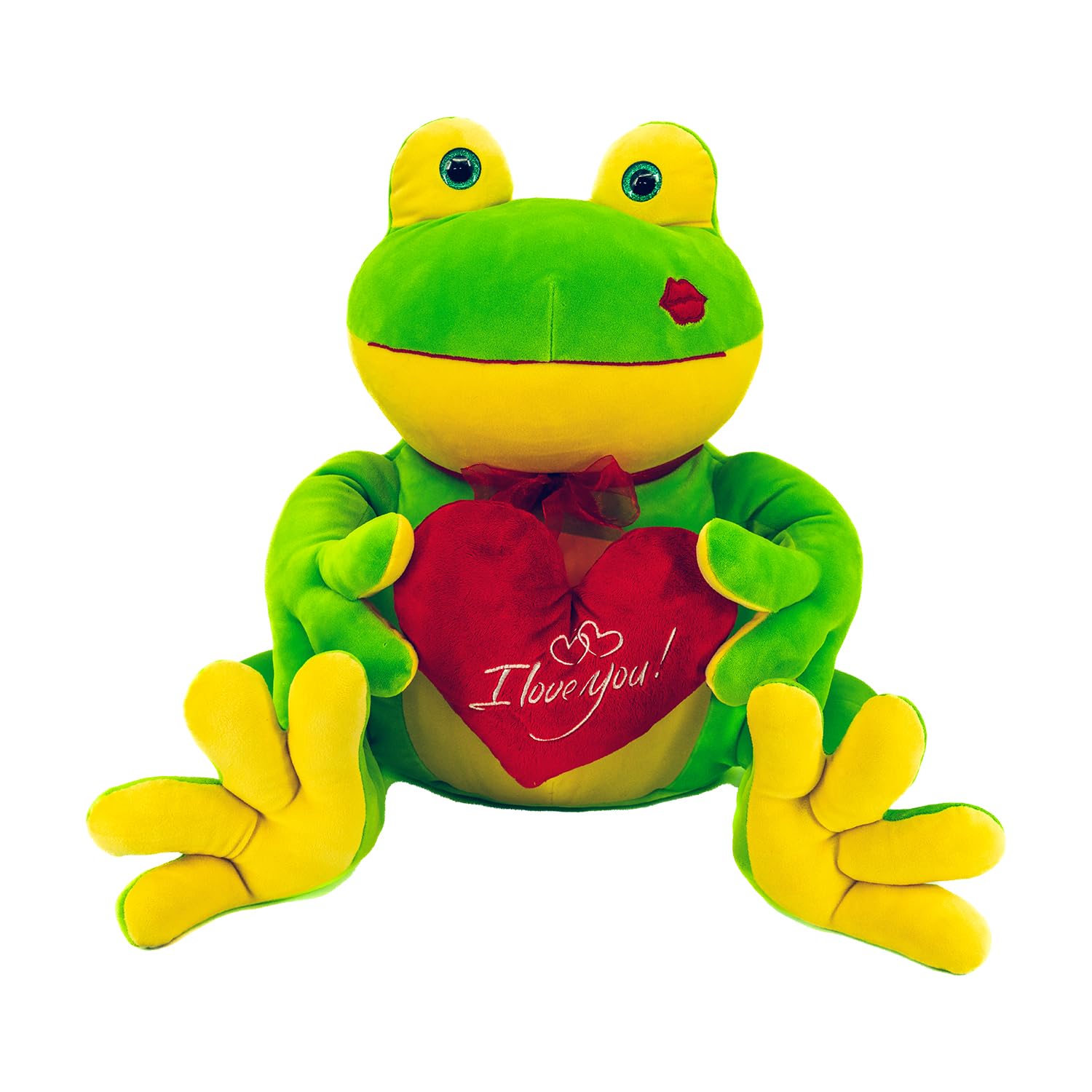 YOHAKI Bonito Peluche de Rana Grande de 24 Pulgadas para