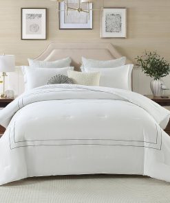 Conjunto de Edredón Queen SahSahCasa, Juego de Ropa de Cama