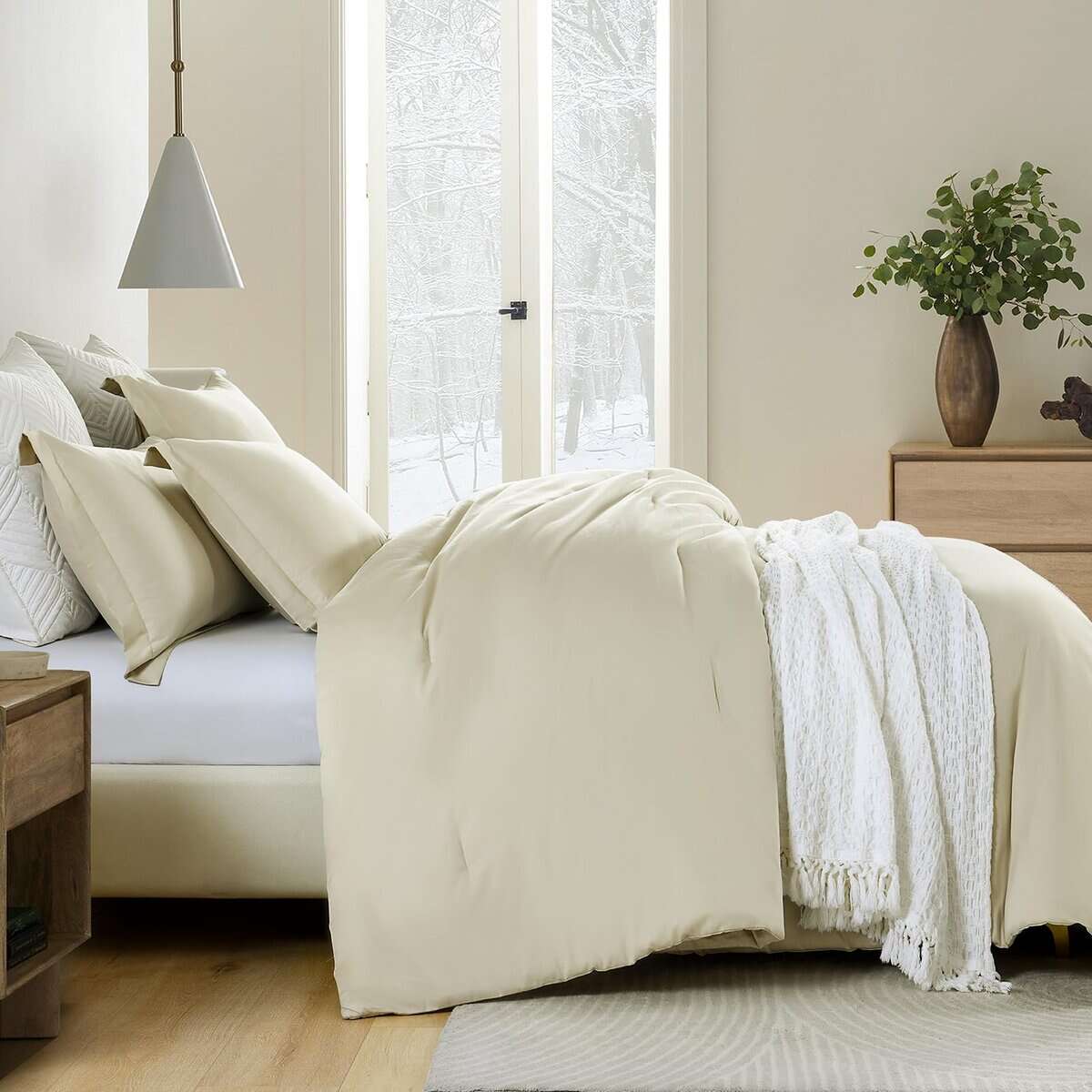 Juego de edredón Queen SahSahCasa, juego de cama edredón - Imagen 4