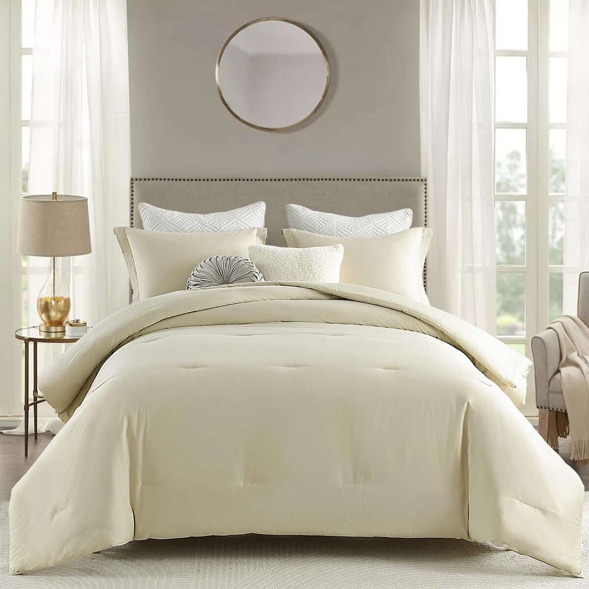 Juego de edredón Queen SahSahCasa, juego de cama edredón