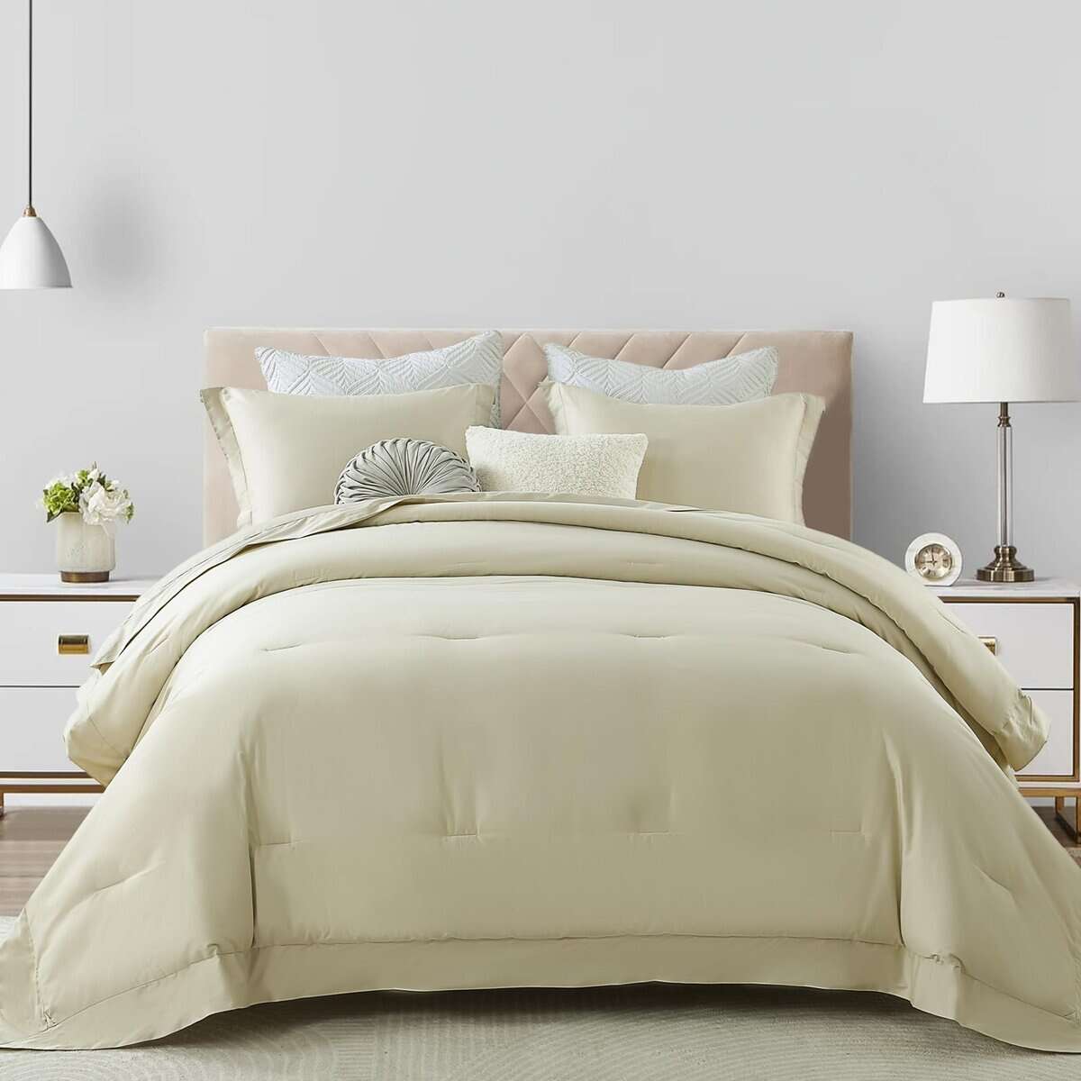 Juego de Colcha Queen SahSahCasa, Juego de Ropa de Cama