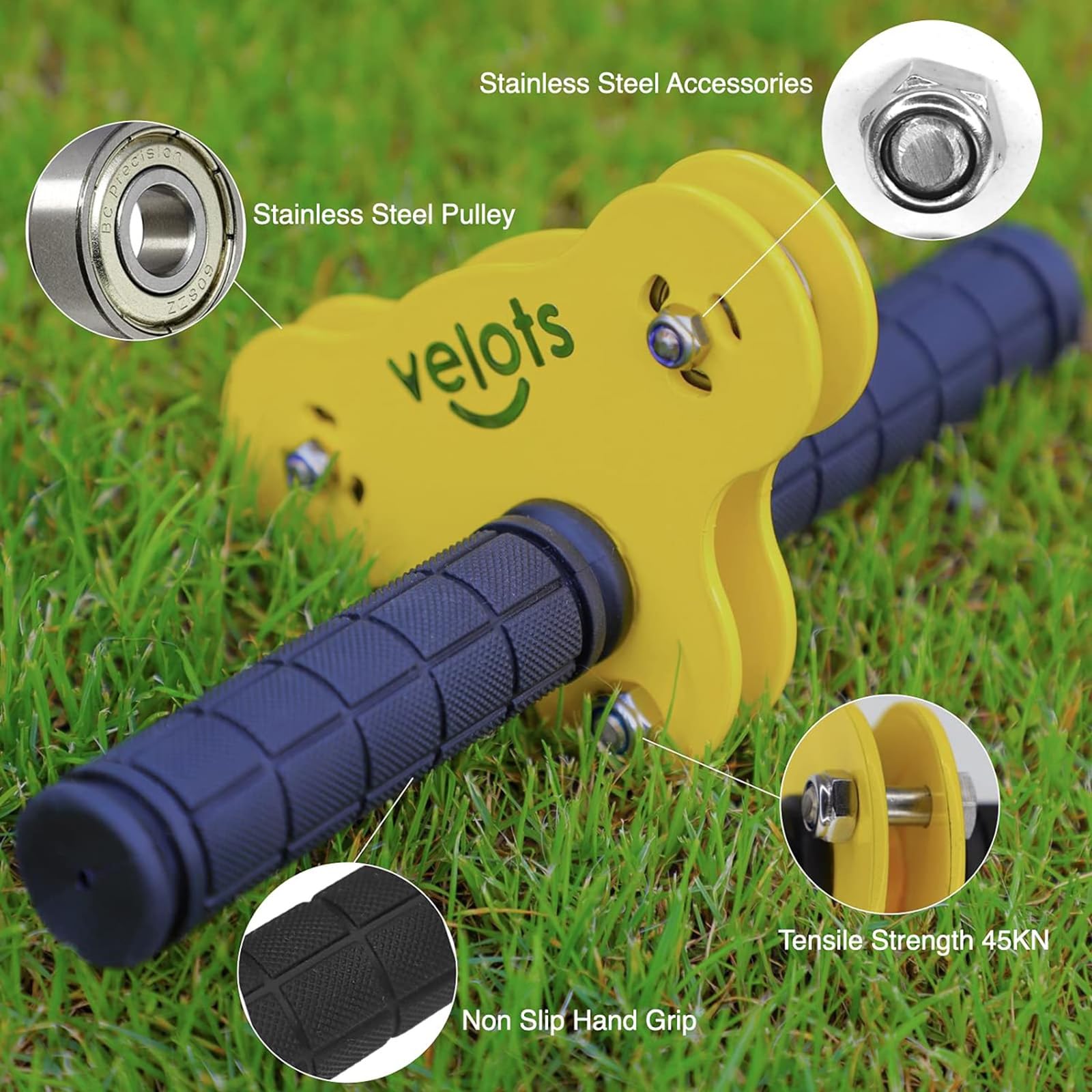 Kits de Cables de Acero para Tirolesa Velots para Patio - Imagen 3