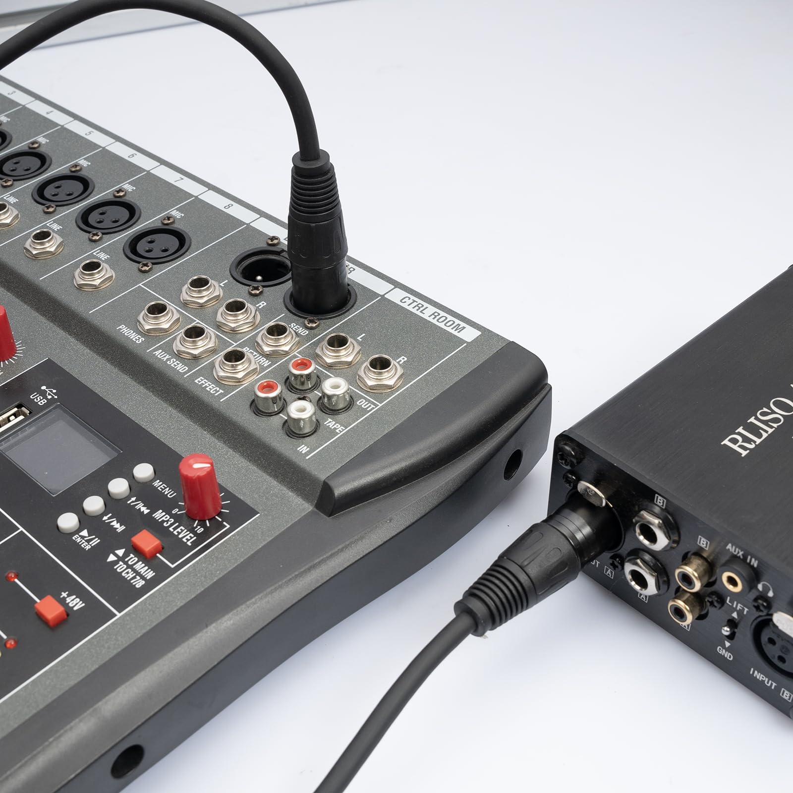 Cable XLR Yumiwoow de 50 pies 2 Paquetes - Cable de - Imagen 10