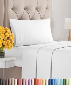 Juego de Sábanas Tamaño Individual de 3 Piezas - Extra