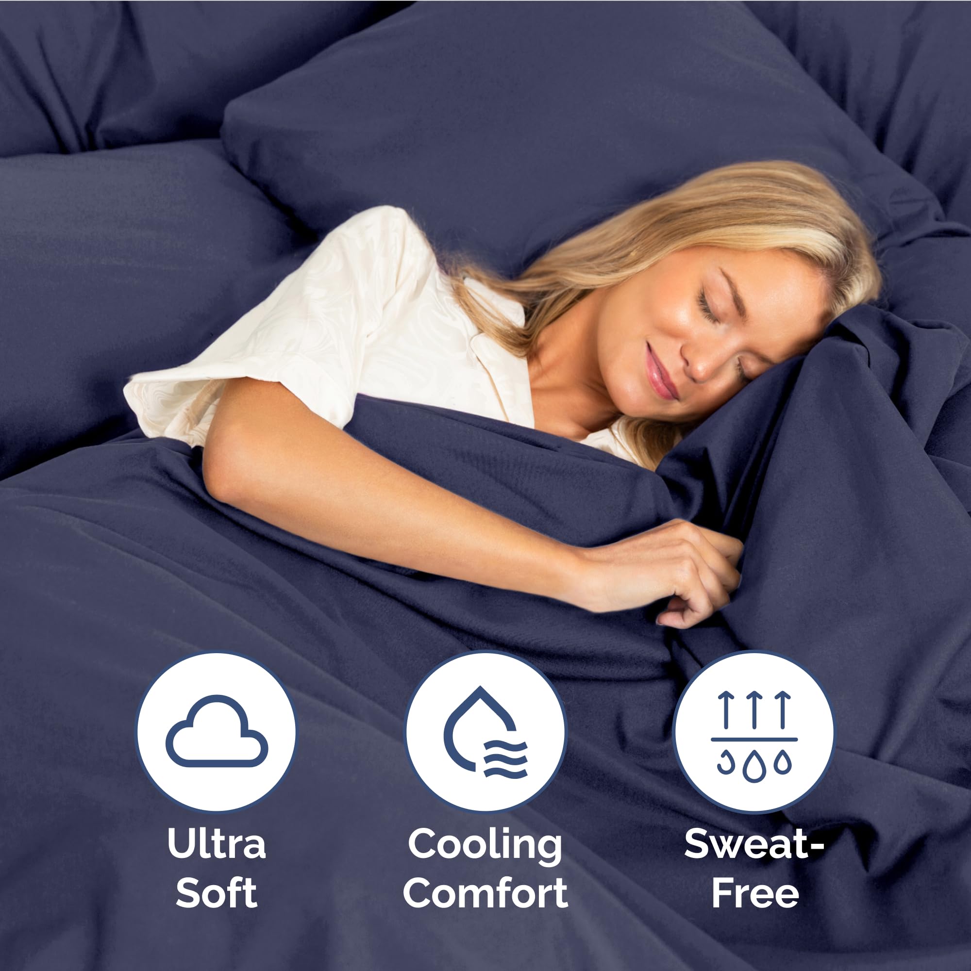 Juego de sábanas de cama de lujo para hotel - Tamaño - Imagen 5