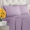 Juego de sábanas completo de 4 piezas - -Lila