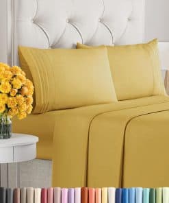 Juego de Sábanas para Cama Queen de 4 Piezas - Extra