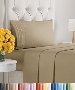 Juego de Sábanas 3 Piezas Tamaño Individual - Extra Suave,