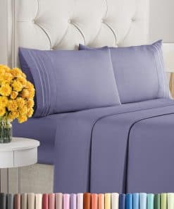 Juego de Sábanas King Size 4 Piezas - Suaves, Transpirables