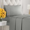 Juego de sábanas tamaño Twin XL de 3 piezas - -Gris Pizarra
