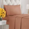 Juego de Sábanas tamaño Twin de 3 piezas - -Durazno Cálido
