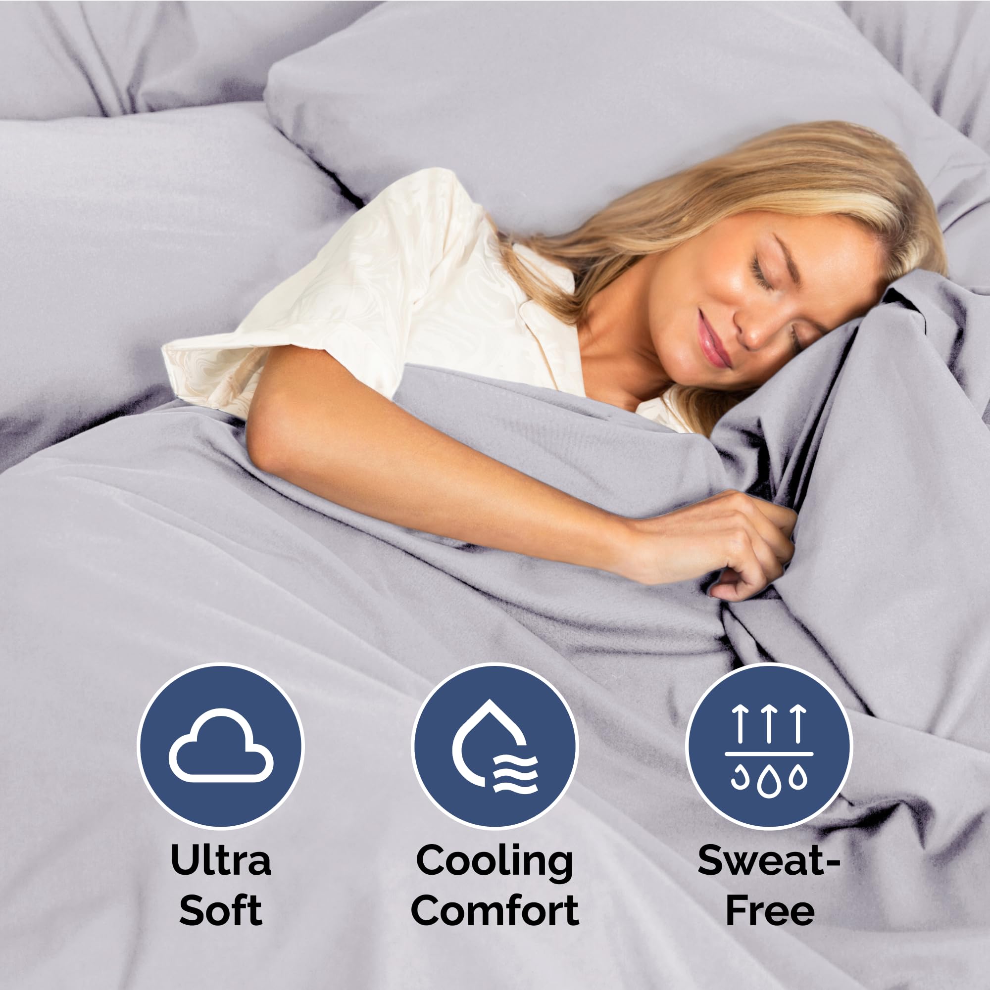 Juego de Sábanas Twin XL de 3 Piezas - Extra Suave, - Imagen 5