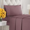 Juego de sábanas de tamaño Twin de 3 piezas - -Cool Plum