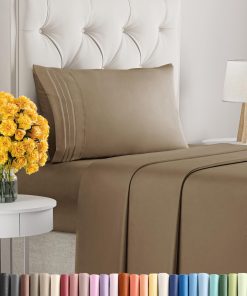 Juego de sábanas extra suaves para cama individual - Lujo