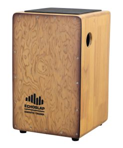 Cajón de Bajo de Madera de Roble Sólido Echoslap - Placa