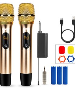 5 CORE Micrófonos Inalámbricos UHF Karaoke 210 ft Rango 2