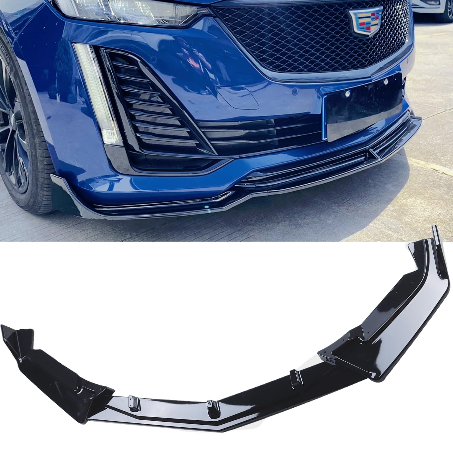 Nuevo Labio del Parachoques Delantero Compatible con