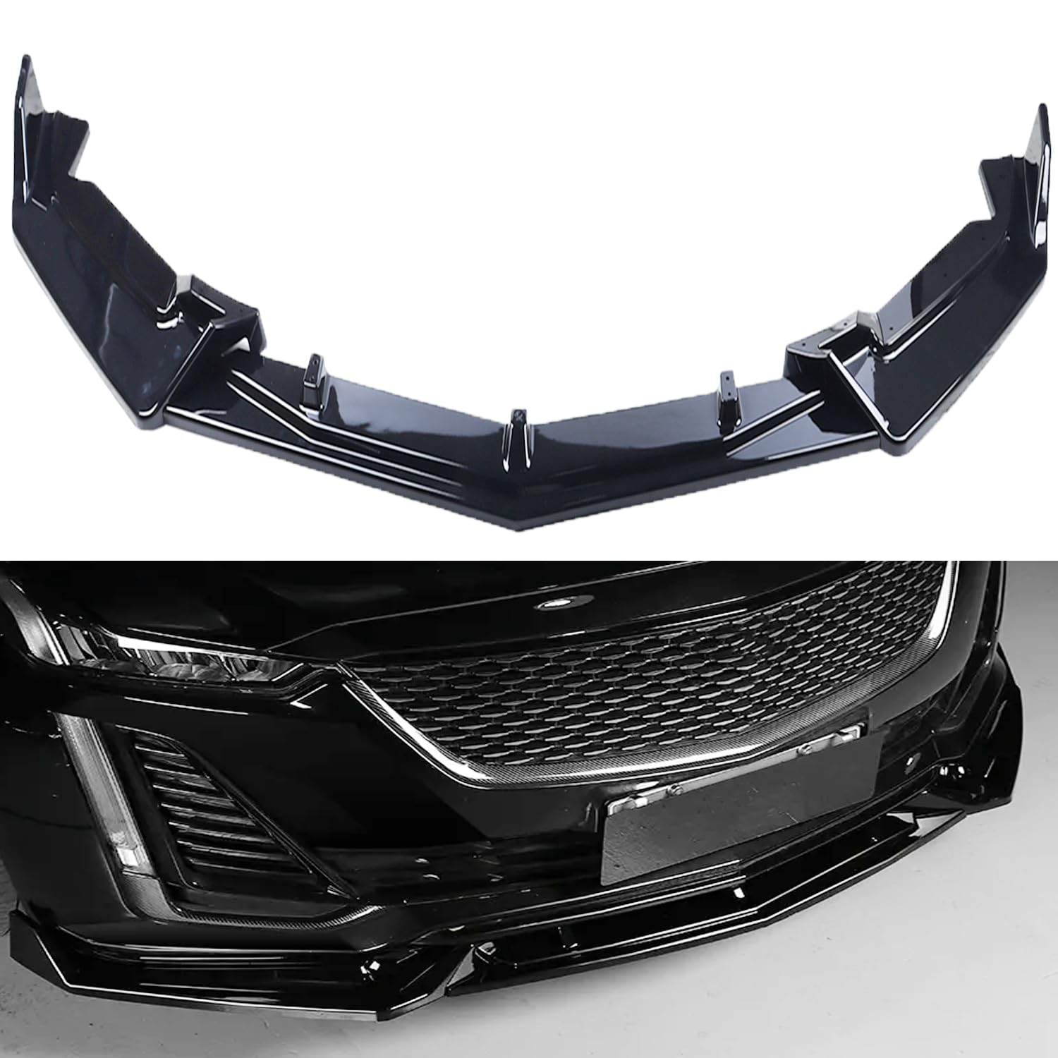 Nuevo Labio del Parachoques Delantero Compatible con - Imagen 3