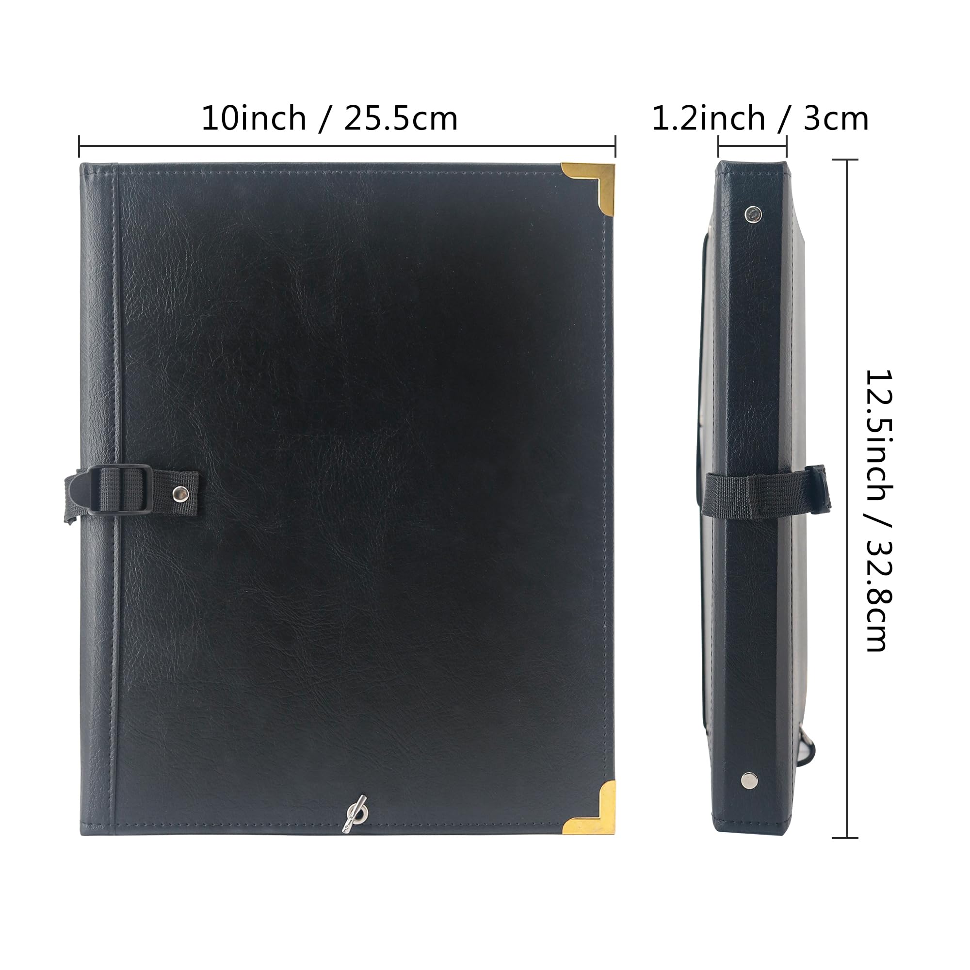 Porta partituras coral IvyRobes con cuerda elástica Carpeta - Imagen 7