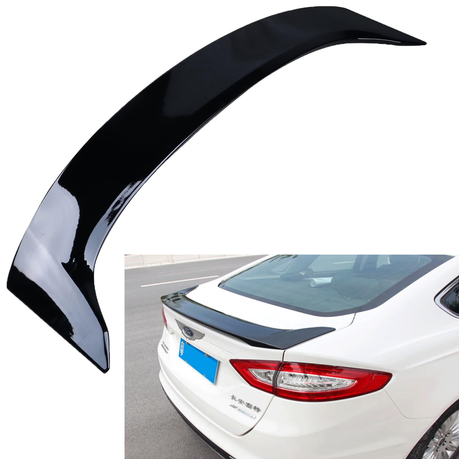 Ala de maletero Spoiler Trasero Compatible con Ford Fusion - Imagen 3