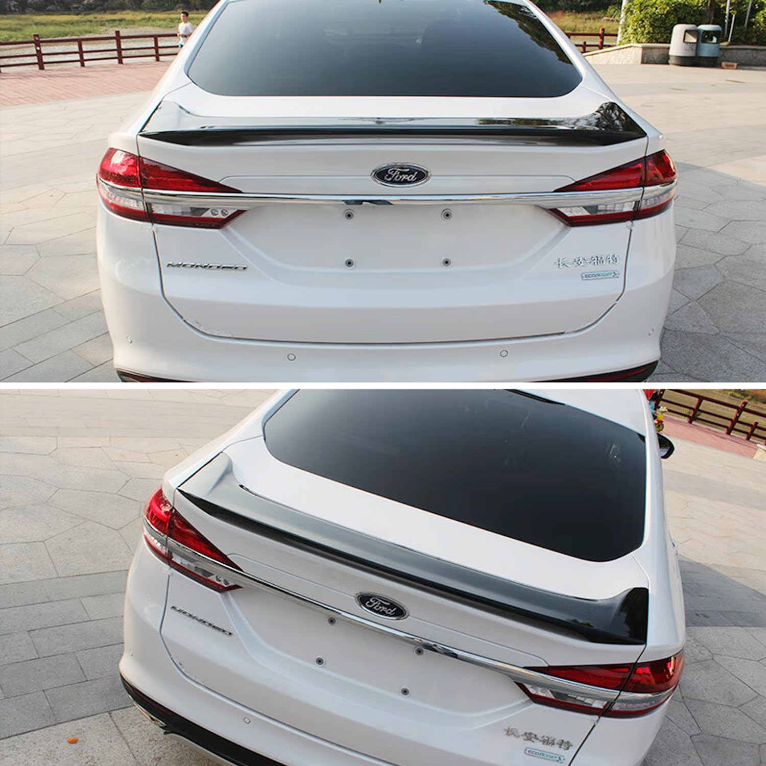 Ala de maletero Spoiler Trasero Compatible con Ford Fusion - Imagen 4