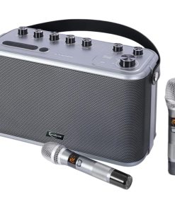 Máquina de Karaoke para Adultos y Niños, con Dos Micrófonos