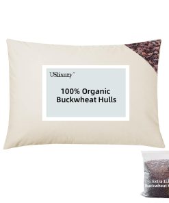 Almohada de Trigo Sarraceno USlixury 15"X19" con Extra