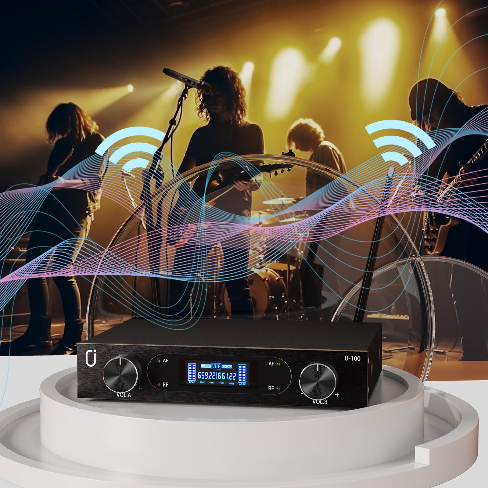 Micrófonos Inalámbricos HWWR, Micrófonos Profesionales - Imagen 7