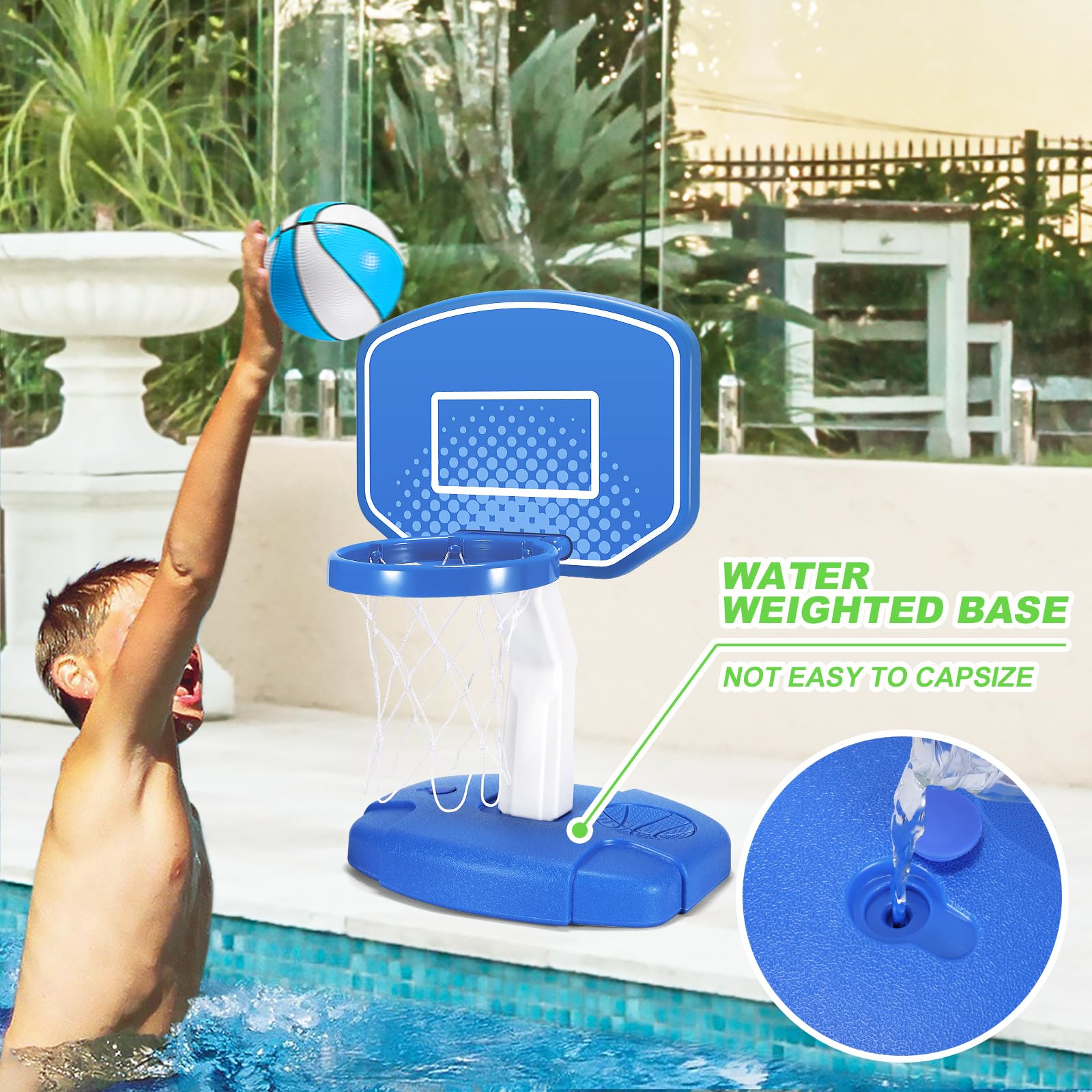 Aro de Baloncesto para Piscina Aro de Baloncesto para - Imagen 4