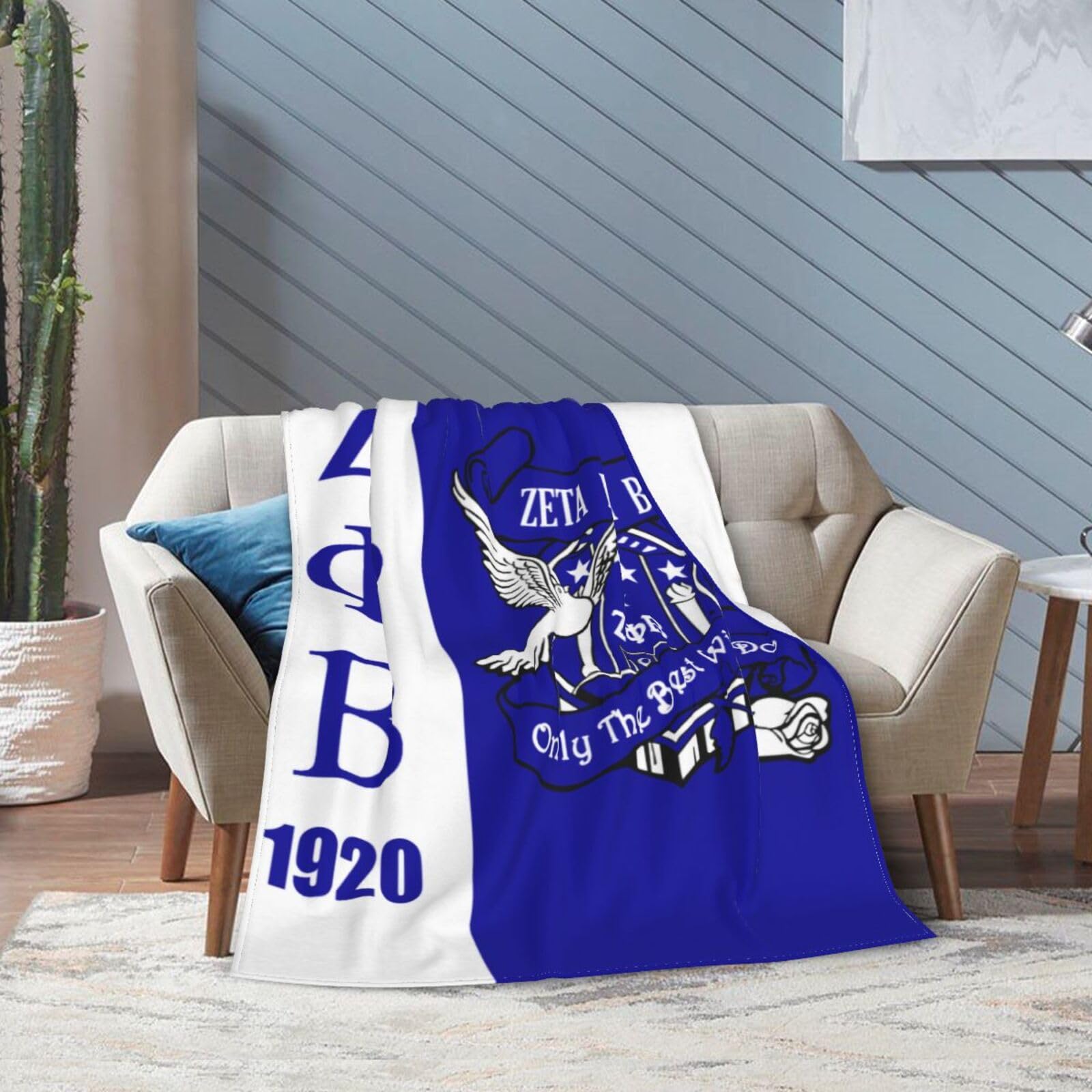 Manta JIW Iaa para Mujeres Regalos de Hermandad Sororitaria - Imagen 8