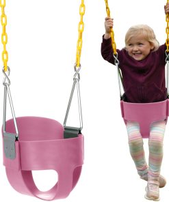 Columpio para niños de alta resistencia tipo balde completo