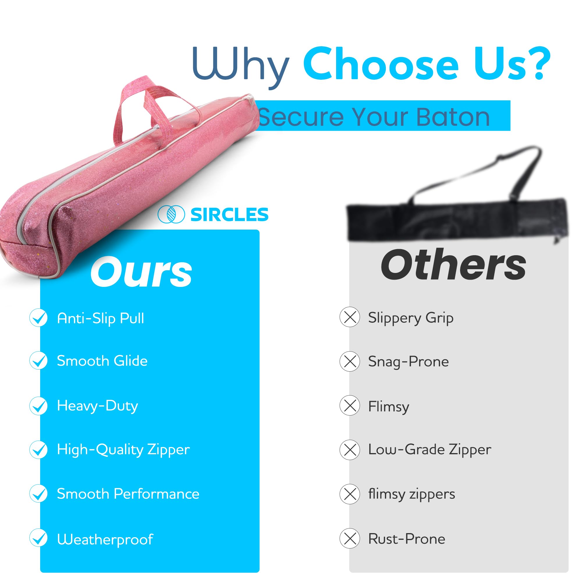 Estuche para batuta de baile SIRCLES con correa ajustable - - Imagen 8