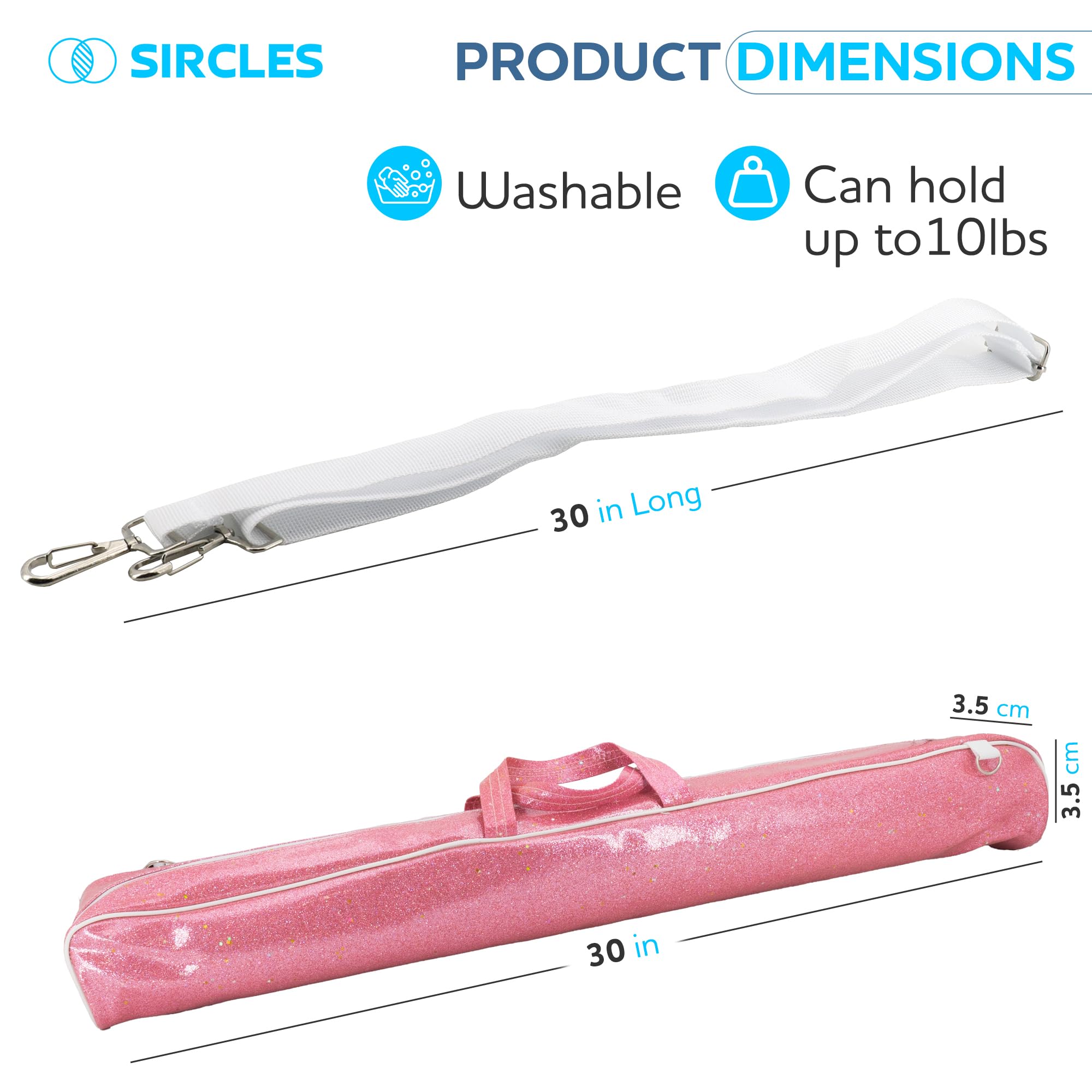 Estuche para batuta de baile SIRCLES con correa ajustable - - Imagen 6