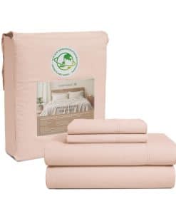Juego de sábanas LANE LINEN Washed Percale Queen - Juego de