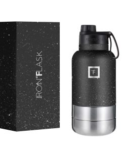 Botella de Agua Portátil y Tazón para Perro de IRON FLASK -