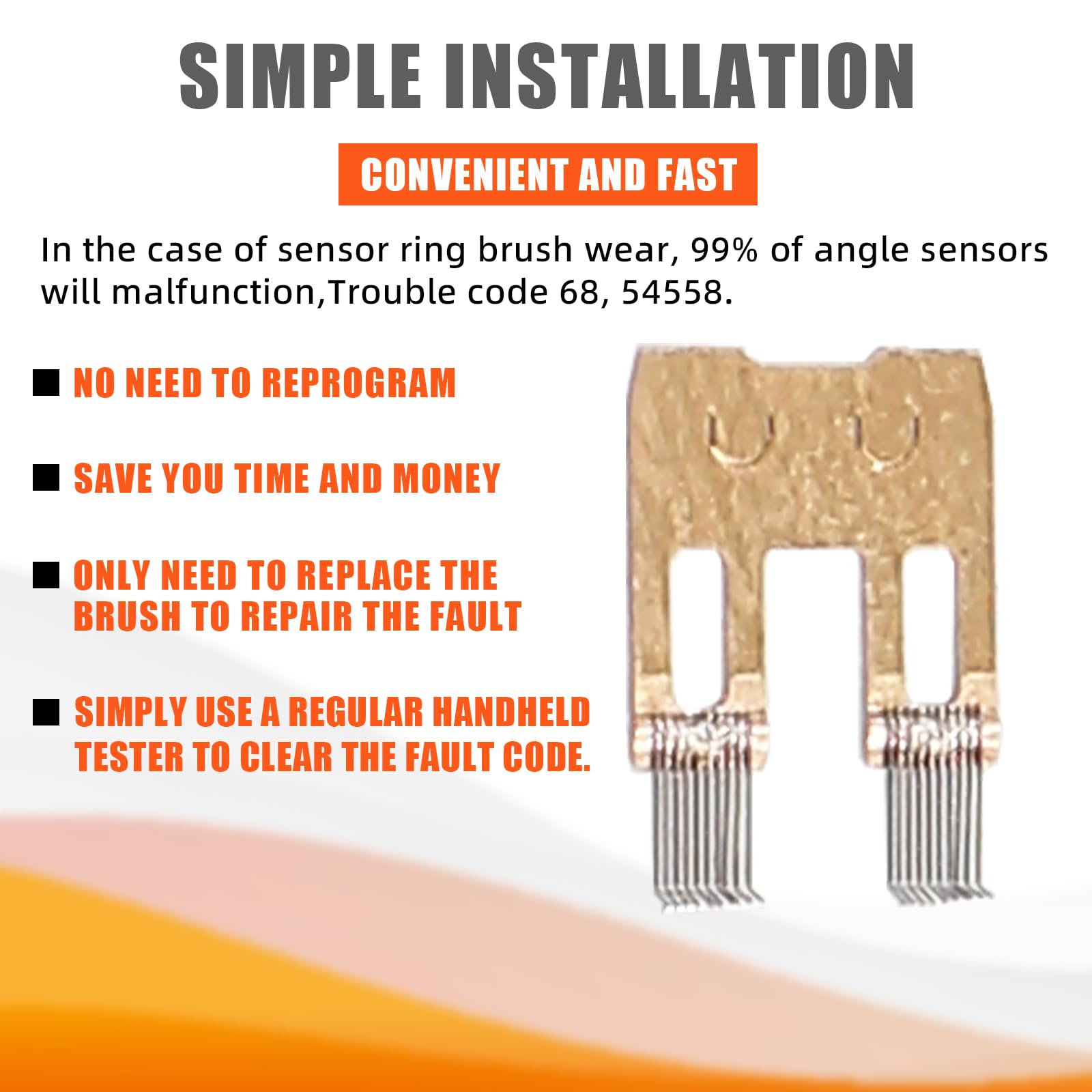 Kit de Reparación de Cepillo del Sensor del Ángulo de - Imagen 5