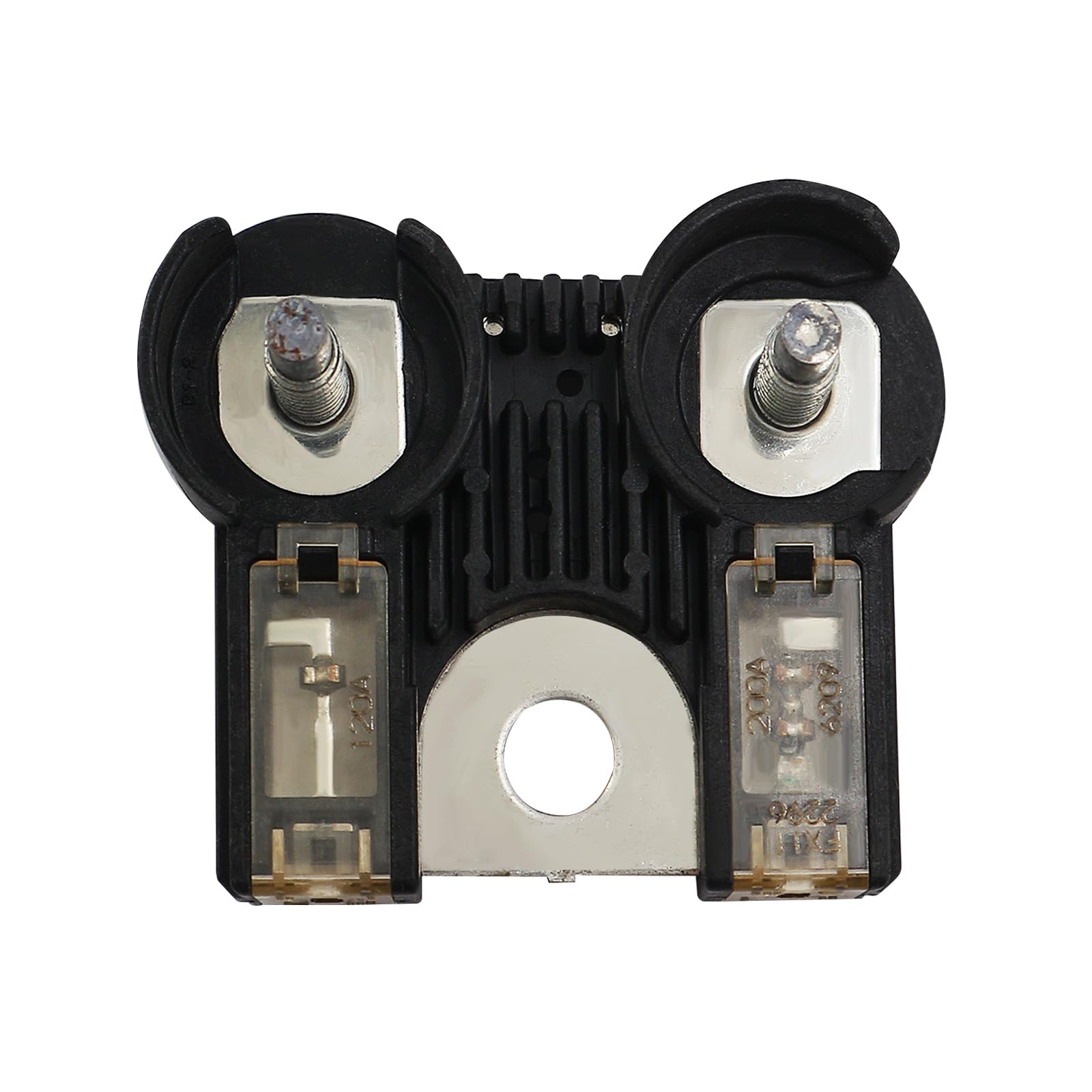 Terminal de batería positivo y negativo con fusible - Imagen 8