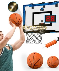 HYES 24" x 16" Aro de Baloncesto Grande para Interiores