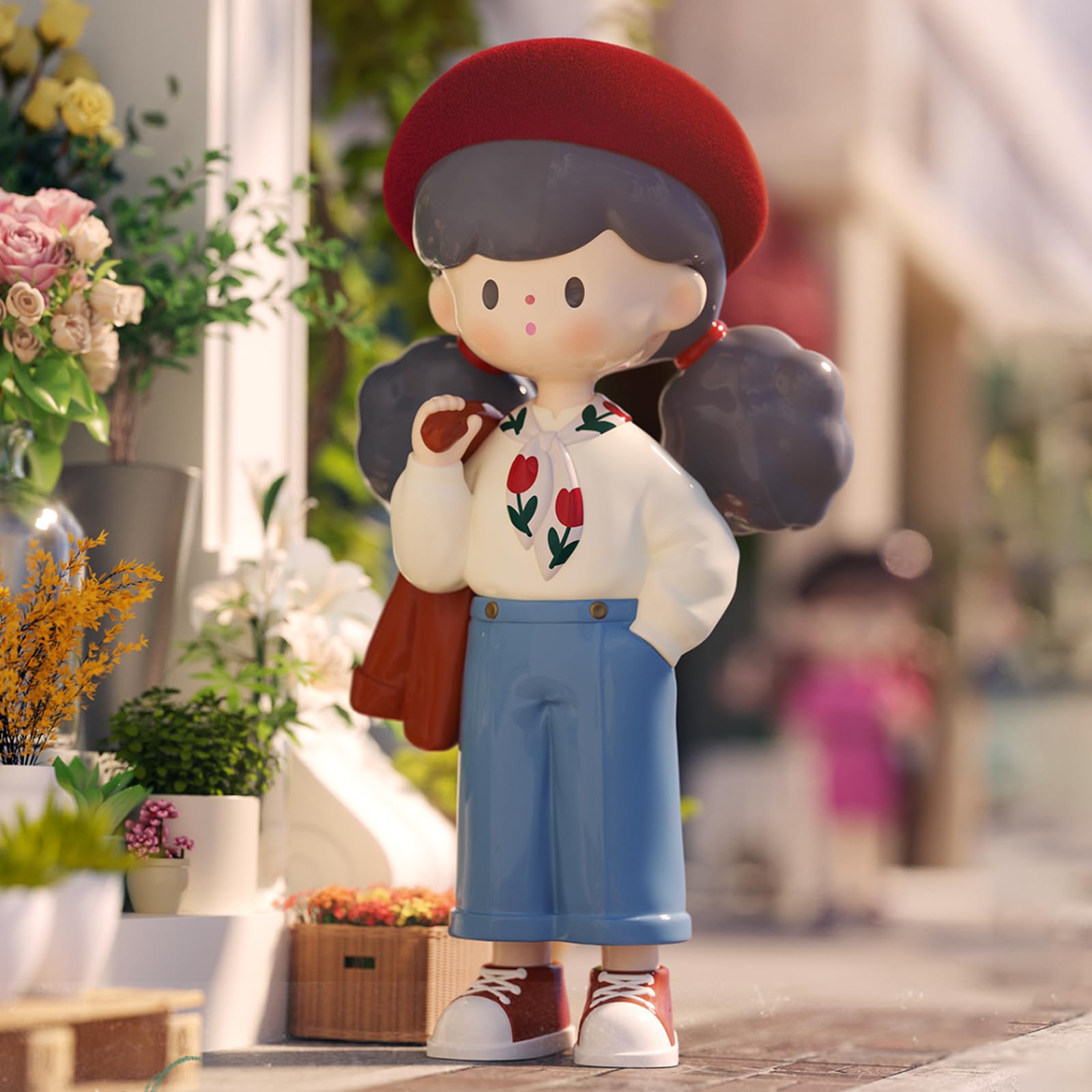 BEEMAI Molinta Serie de Chicas Retro 9PCs (Set de 9 Sin - Imagen 6