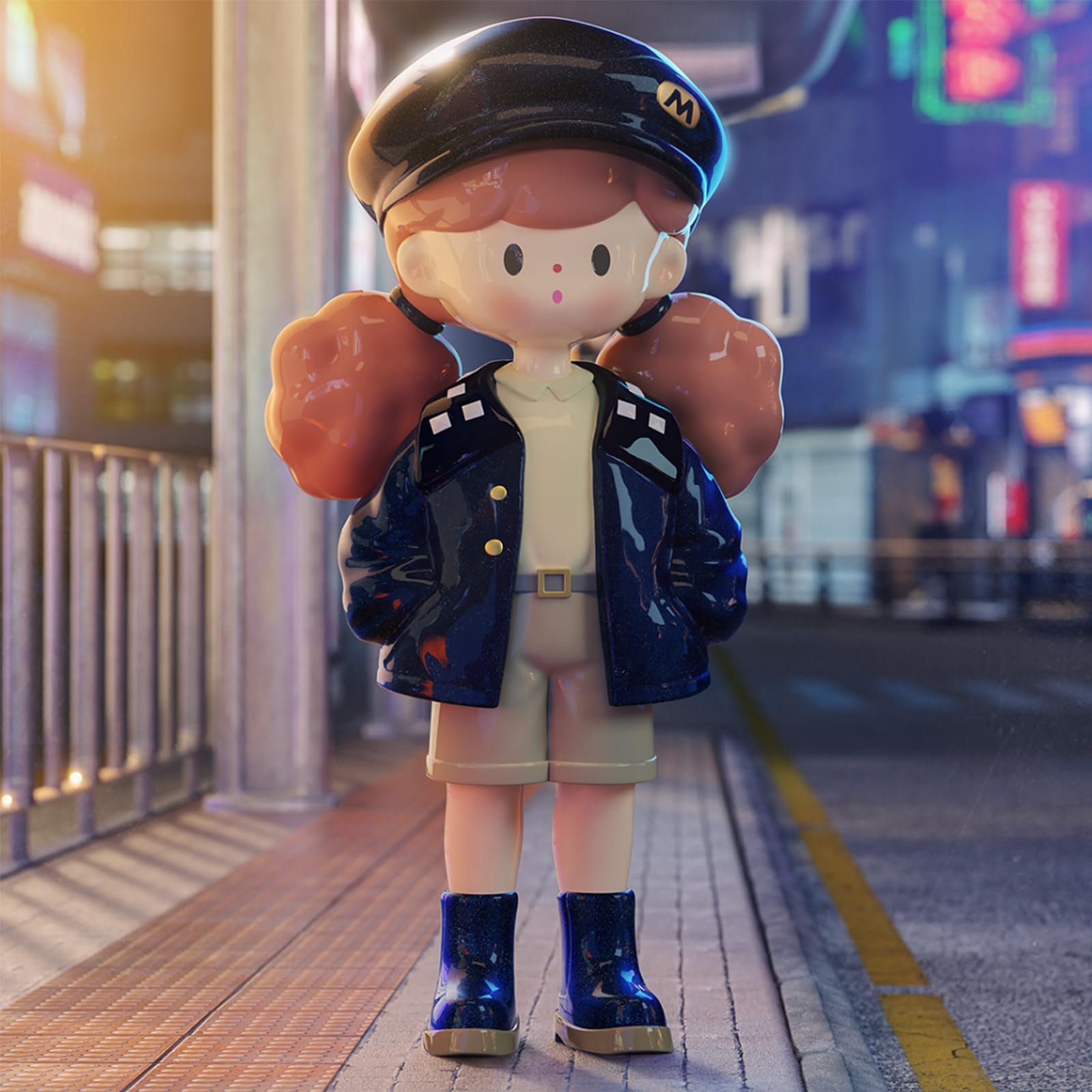 BEEMAI Molinta Serie de Chicas Retro 9PCs (Set de 9 Sin - Imagen 8