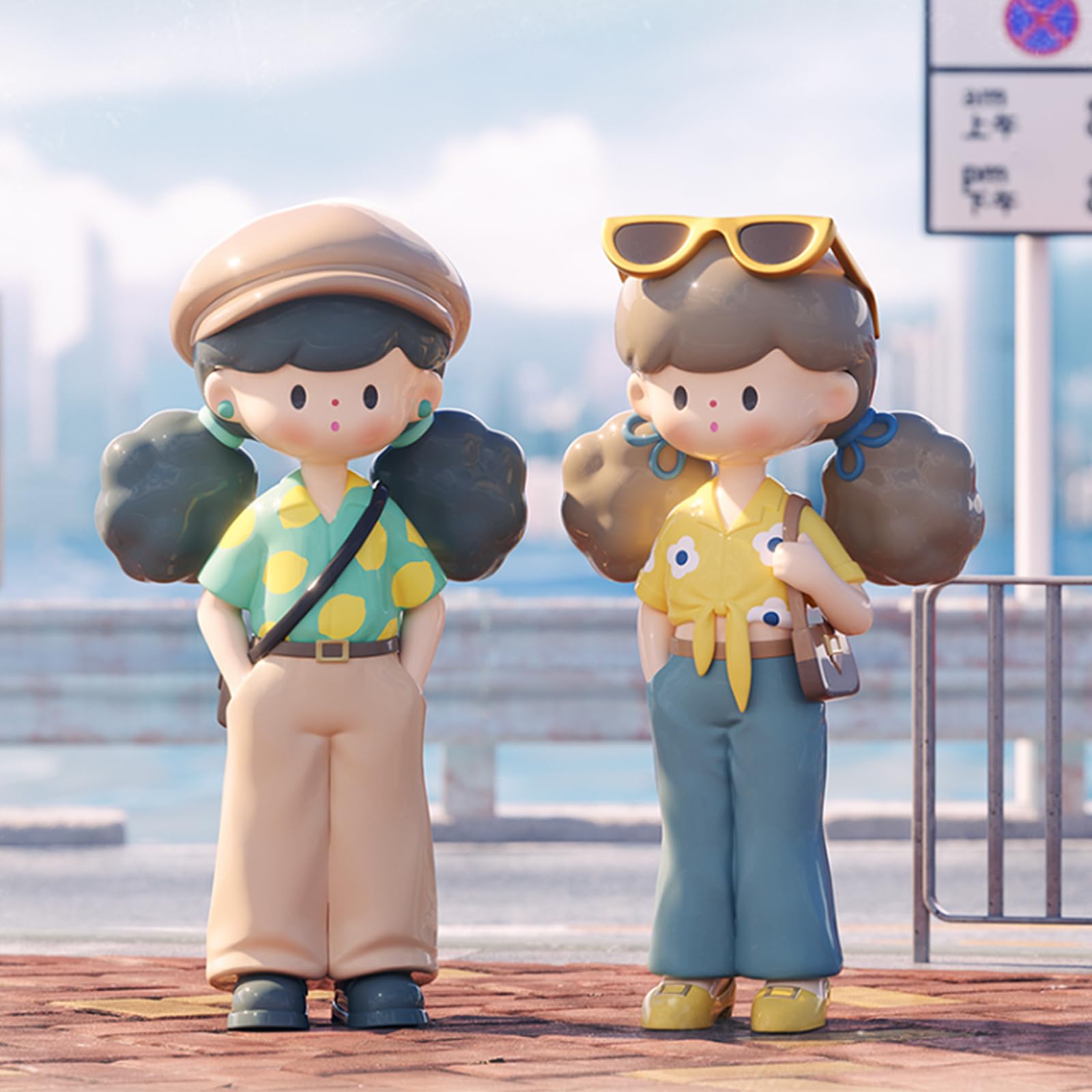 BEEMAI Molinta Serie de Chicas Retro 9PCs (Set de 9 Sin - Imagen 5