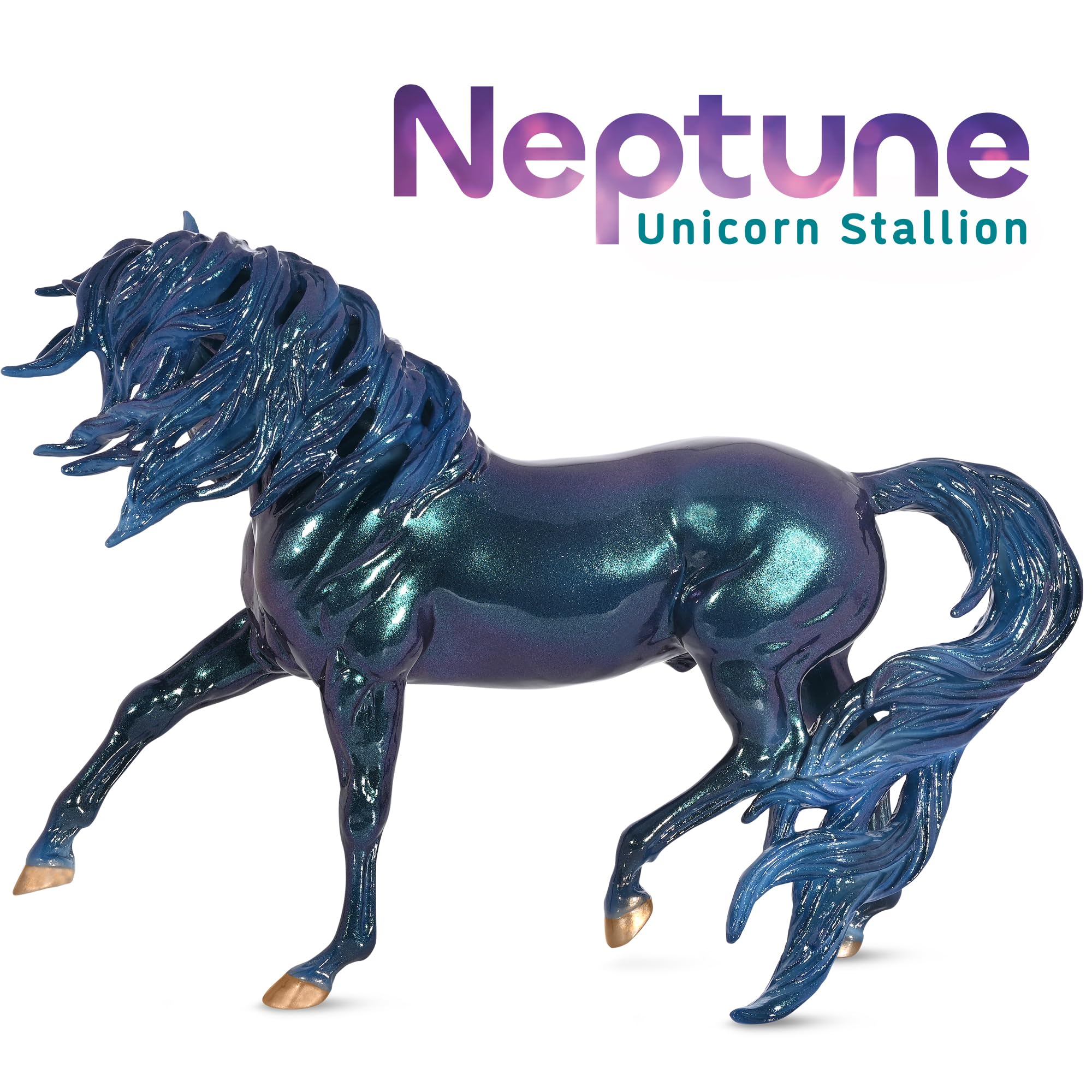 Breyer Horses Traditional Series Neptune Unicorn Stallion | - Imagen 5