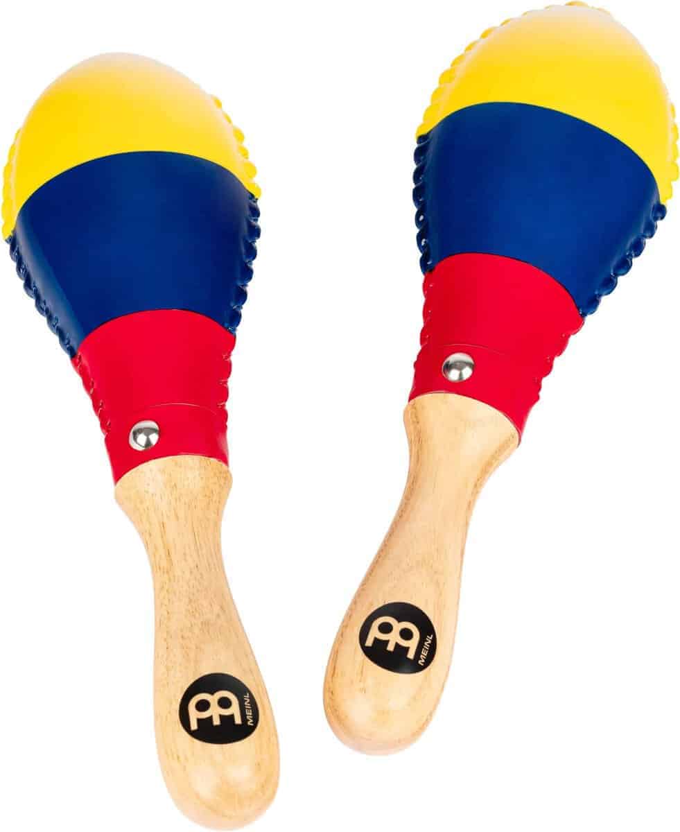 Meinl Percusión Maracas Tradicionales de Mano con Cáscaras