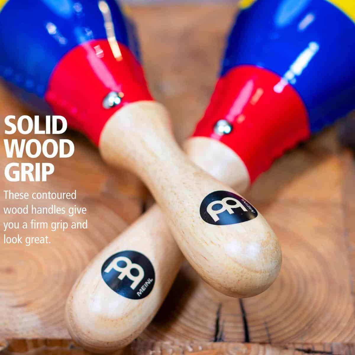 Meinl Percusión Maracas Tradicionales de Mano con Cáscaras - Imagen 5