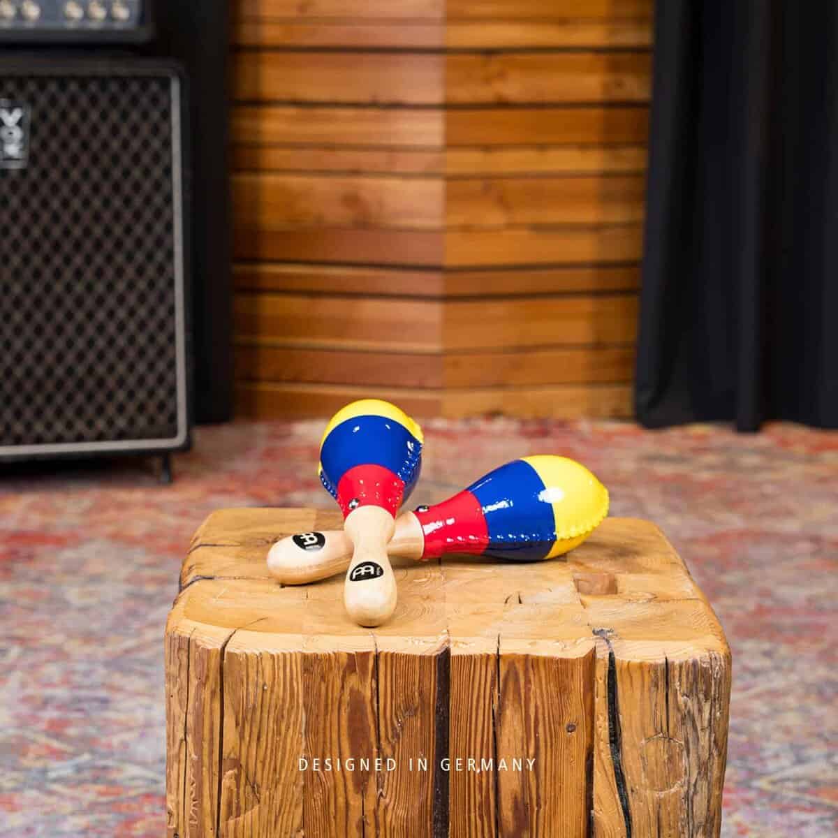 Meinl Percusión Maracas Tradicionales de Mano con Cáscaras - Imagen 7