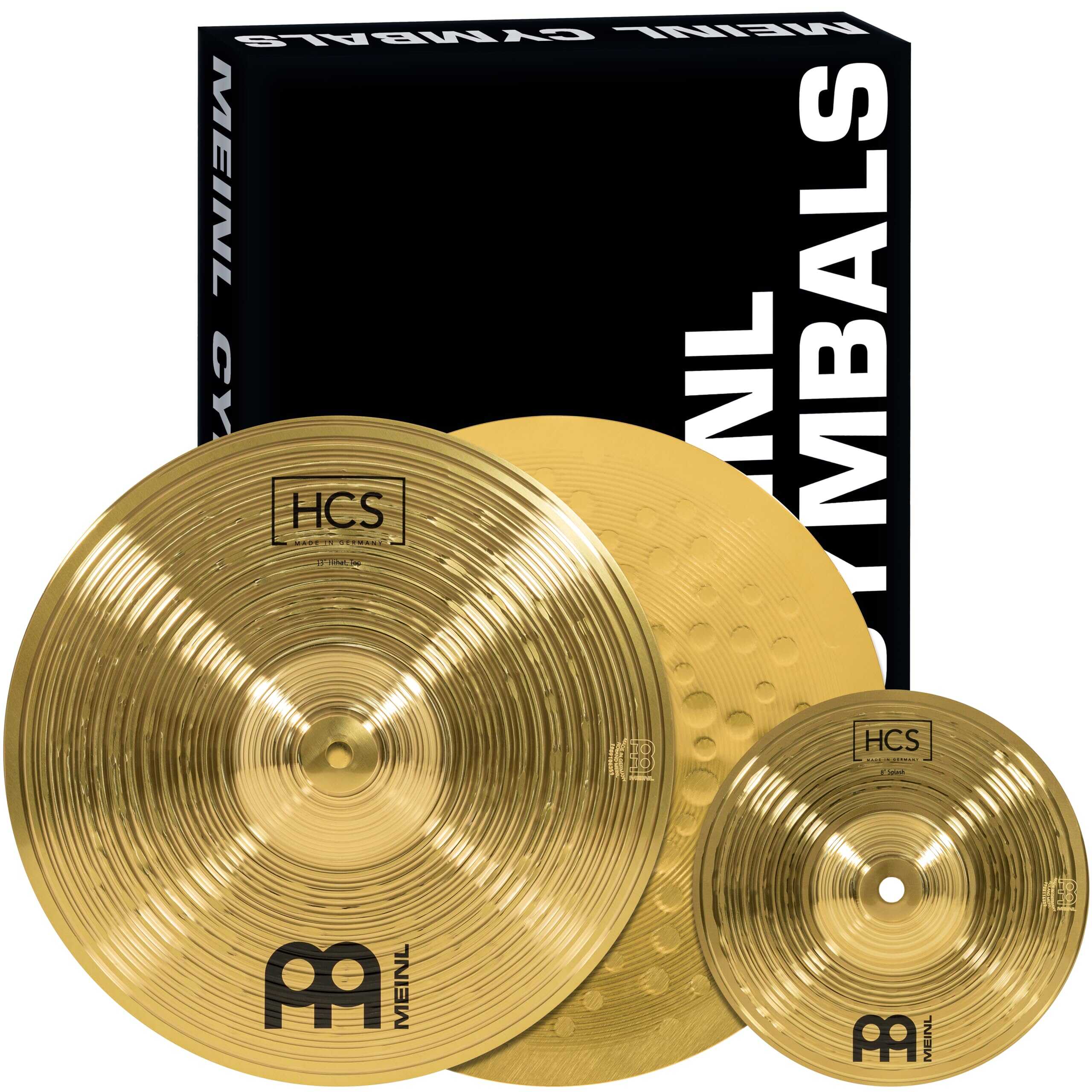 Paquete de Caja de Platillos de Inicio Meinl Cymbals HCS