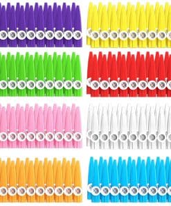 Cheelyvin.H 160 Pzas 8 Colores Kazoo Plástico para Niños